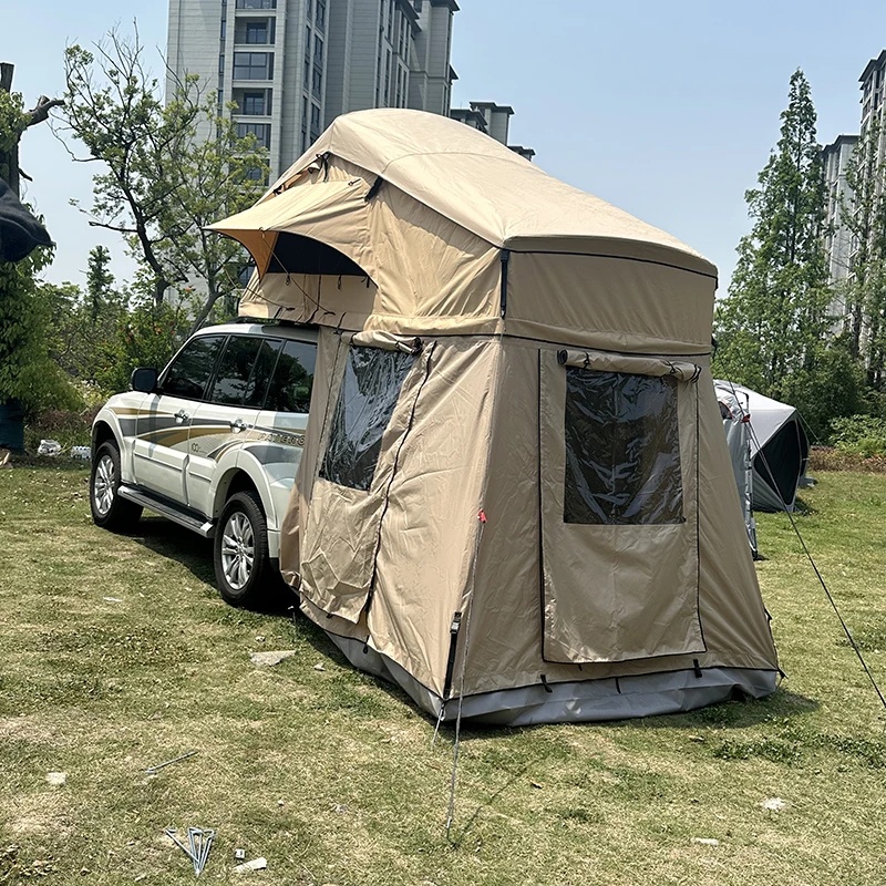 Outdoor Camping Car Tent - Barraca de teto para carro, 2-3