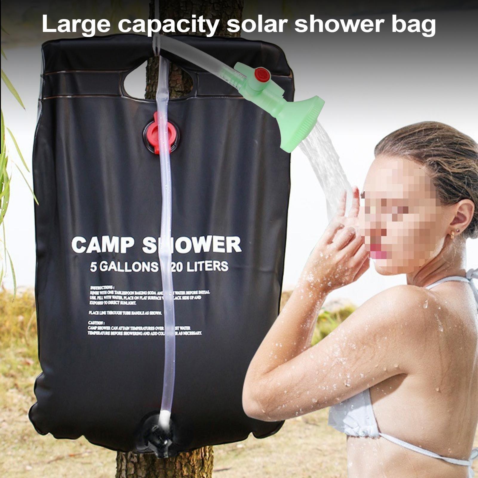 Outdoor Camping Hot Water Shower - Bolsa de Chuveiro Portátil para Acampamento,