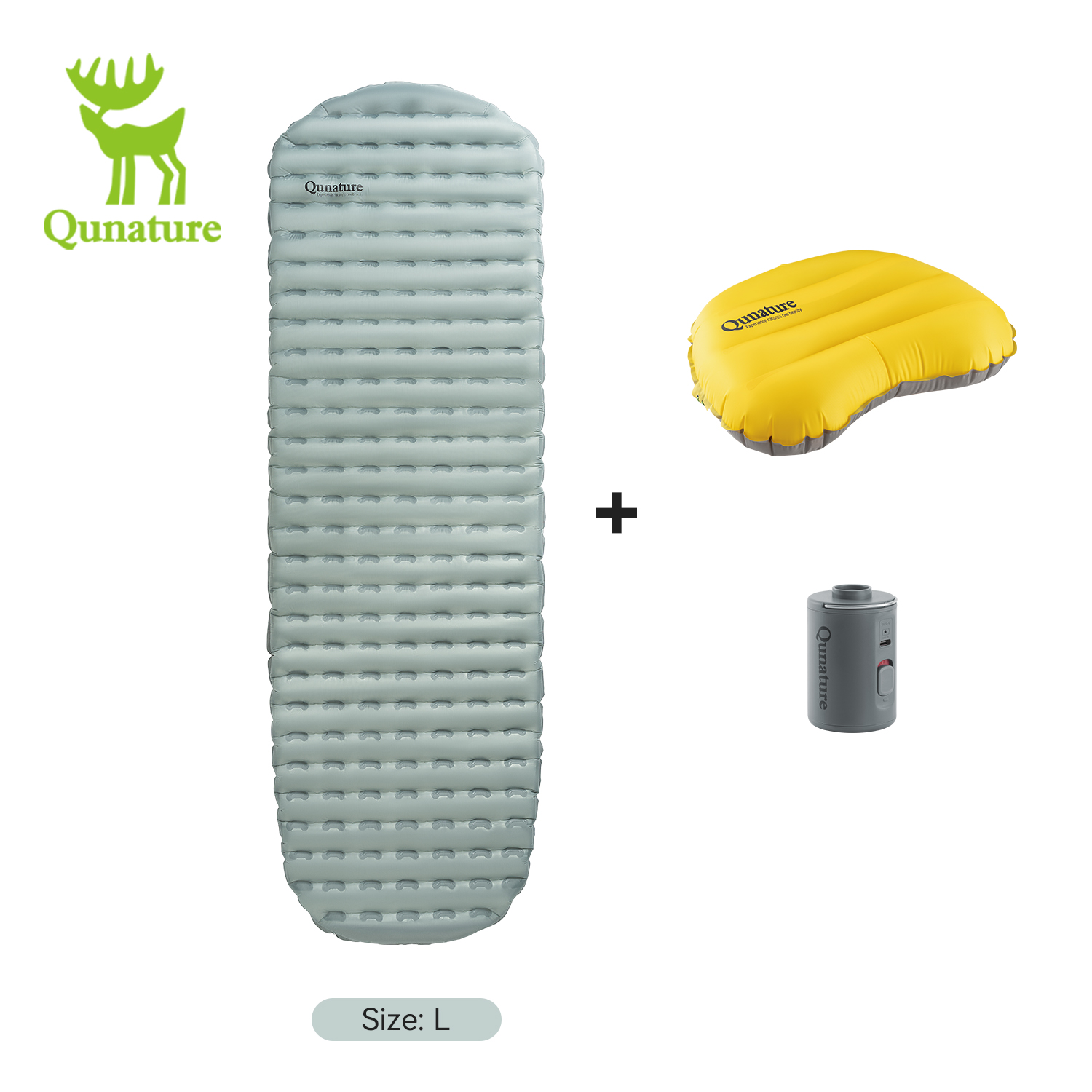 Outdoor Camping Mattress - Qunature 3 pçs/set acampamento ao ar