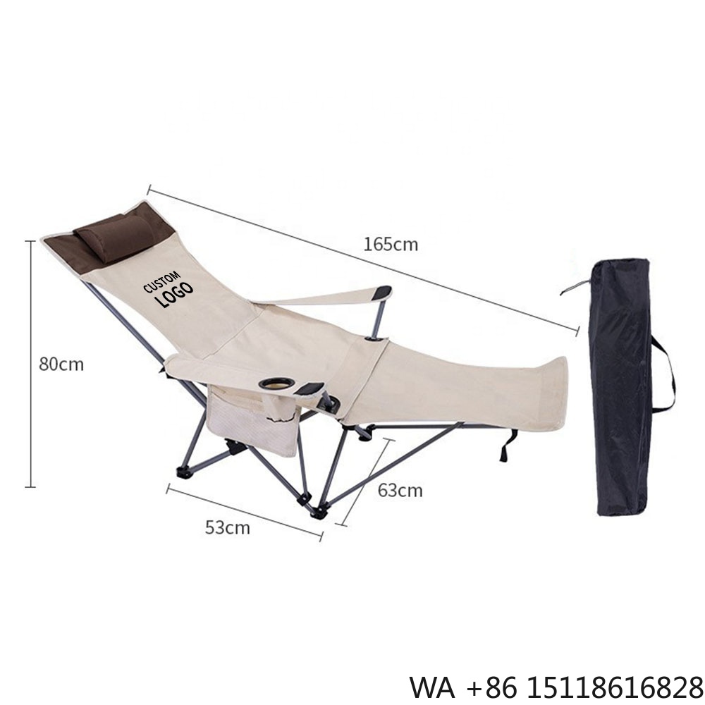Outdoor Camping Set - Cadeira Reclinável Portátil e Dobrável, Leve
