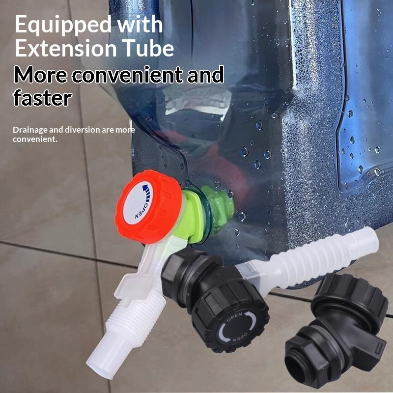 Outdoor Camping Water Jug - 1/3 Peças Torneira Portátil de Reposição
