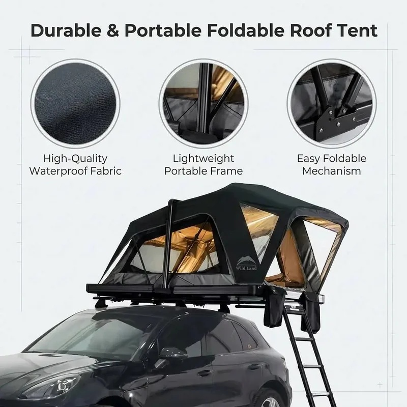 Outdoor Camping Car Tent - Tenda de Camping Impermeável de Alta