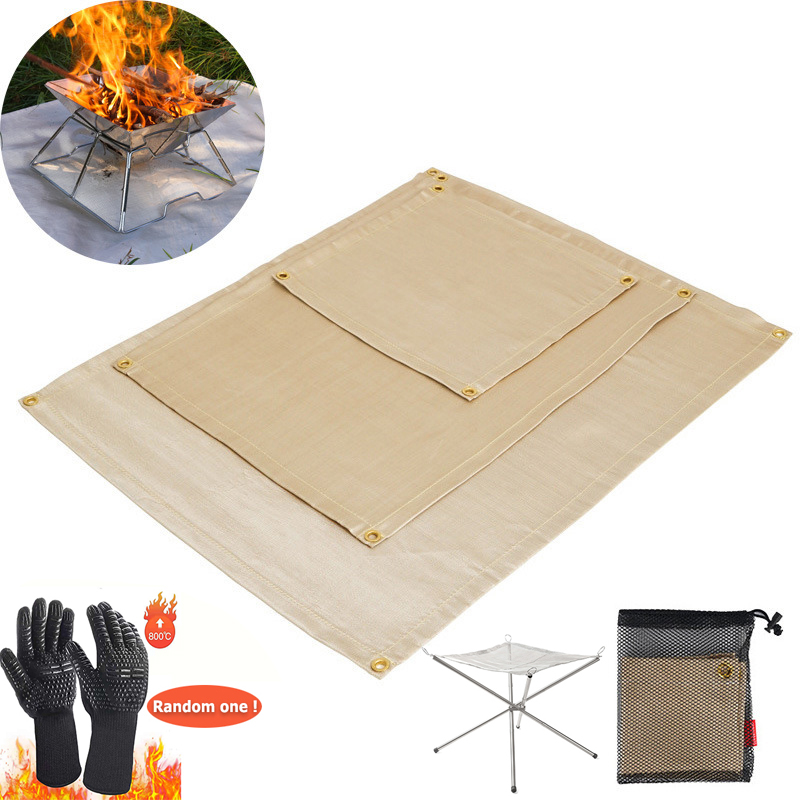 Outdoor Camping Rug - Manta de Fibra de Vidro Retardante