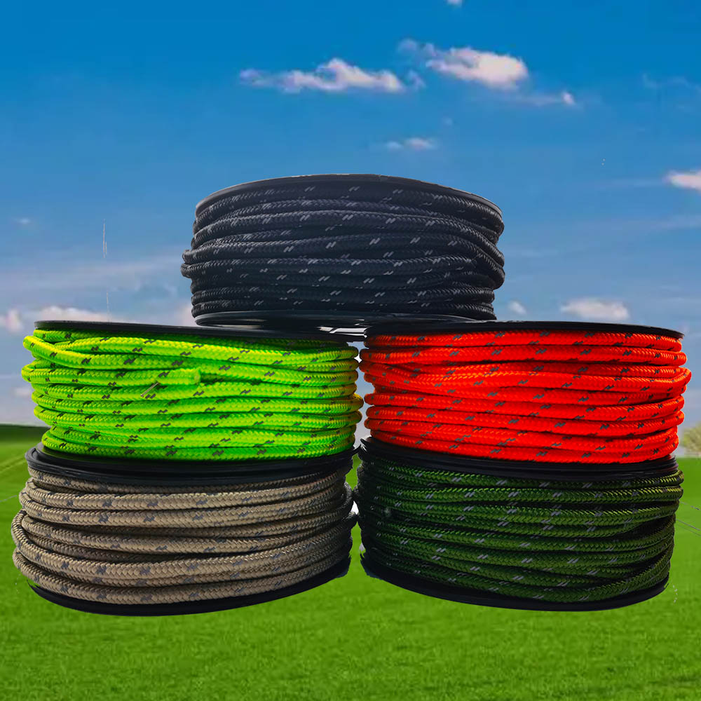 Outdoor Camping Lights String - Corda Paracord Refletiva de 30M 6mm,
