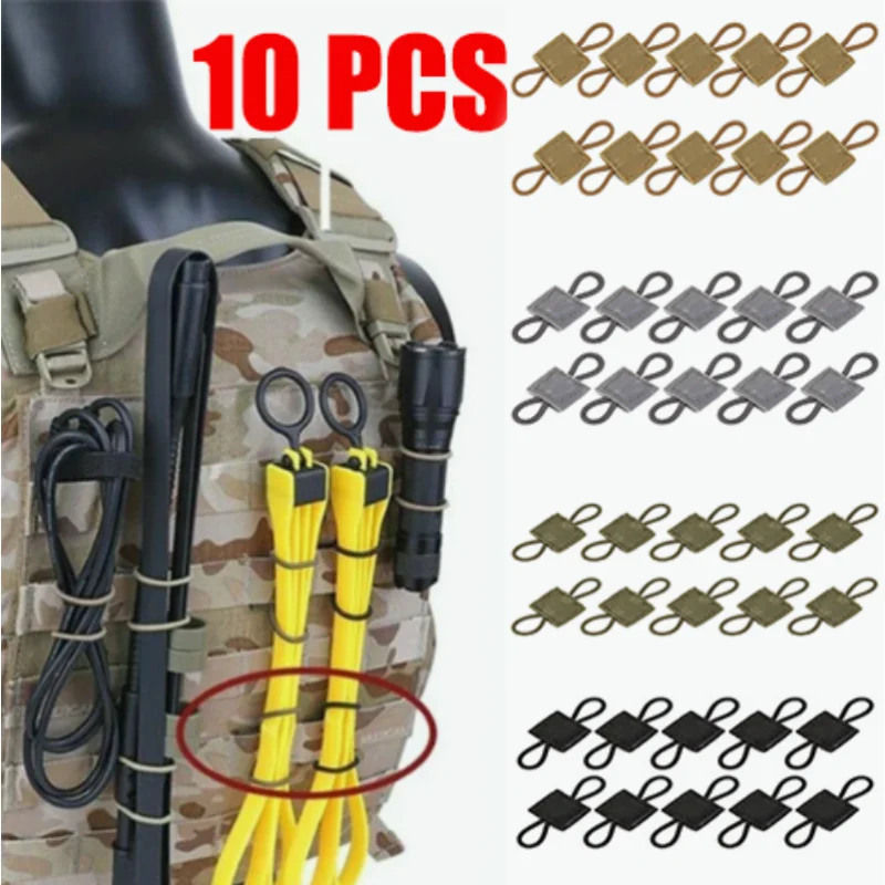 Outdoor Camping Youtube - 10 PEÇAS Fivela Elástica MOLLE para