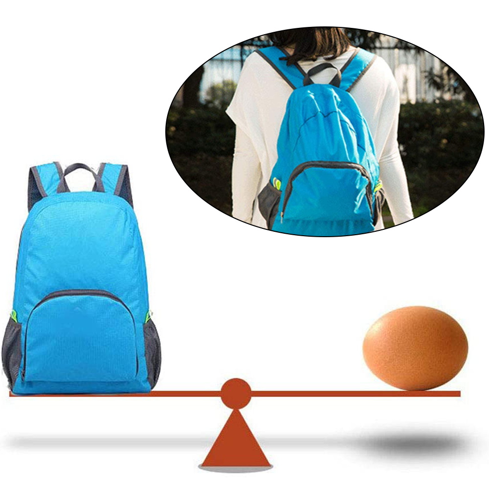 Zd Outdoor Camping - Unissex dobrável mochila saco de viagem