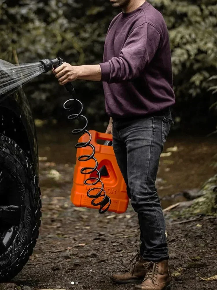 Outdoor Camping Hot Water Shower - Tanque de água portátil para teto
