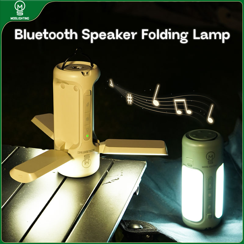 Zd Outdoor Camping - Moslighting bluetooth dobrável lanterna de acampamento