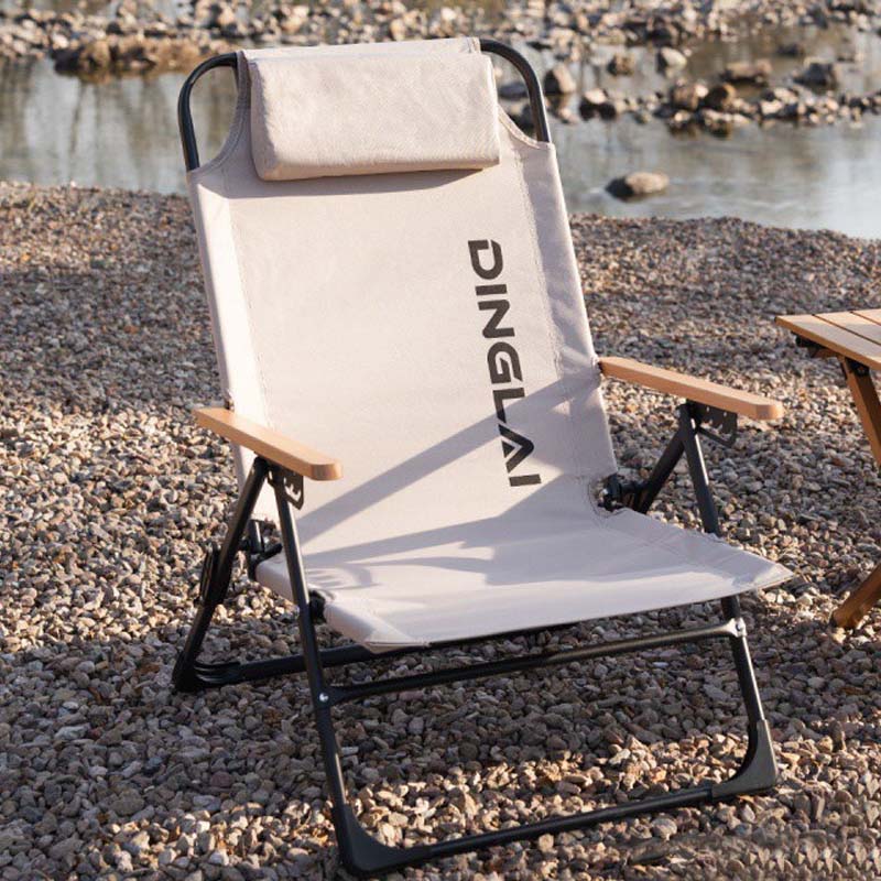 Outdoor Camping Loveseat - Cadeira Dobrável para Camping, Portátil, Reclinável,