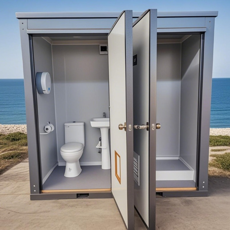 Unidade de Banheiro Portátil e - Outdoor Camping Toilet avaliação e preço