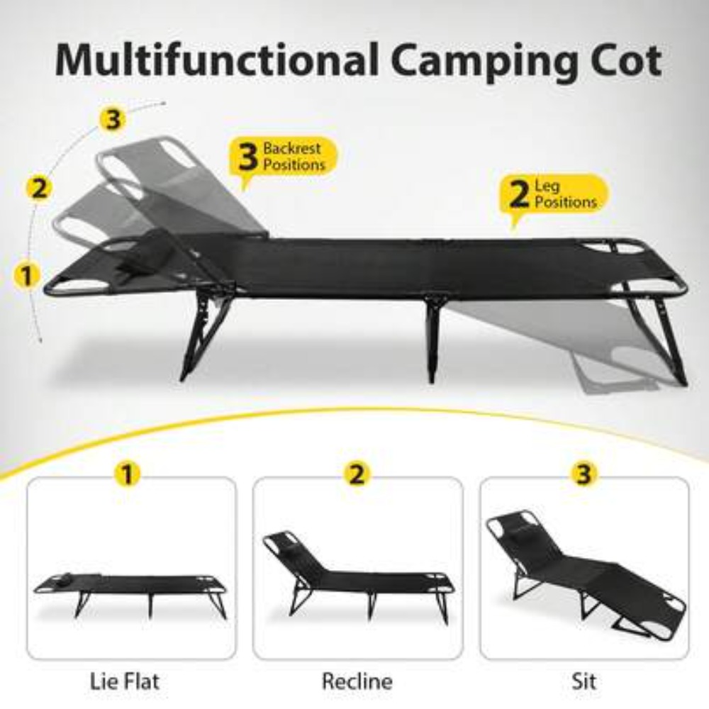 Cama de Camping Dobrável de Al - Outdoor Camping Mattress avaliação e preço