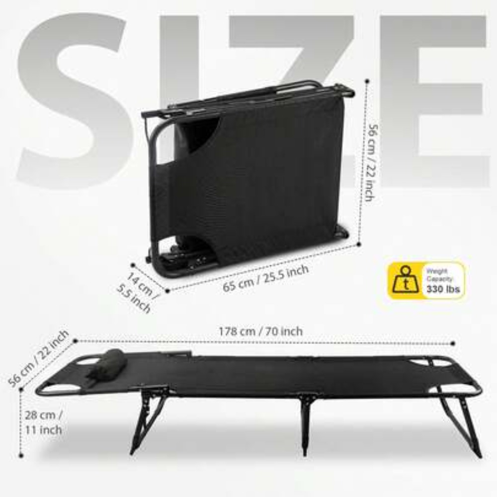 Cama de Camping Dobrável de Al - Outdoor Camping Mattress avaliação e preço