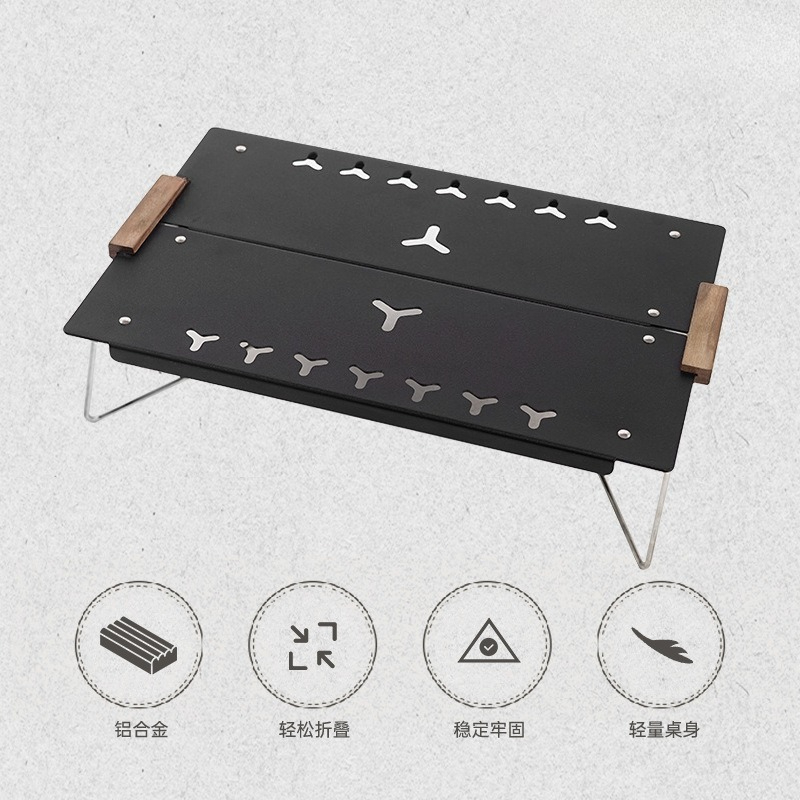 Mesa de Camping Portátil Dobrá - Outdoor Camping Table Foldable avaliação e preço