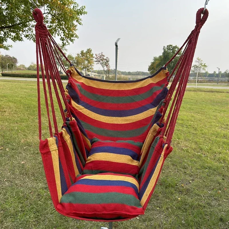 Cadeira de Rede Colorida e Lis - Camping Outdoor Or Indoor avaliação e preço