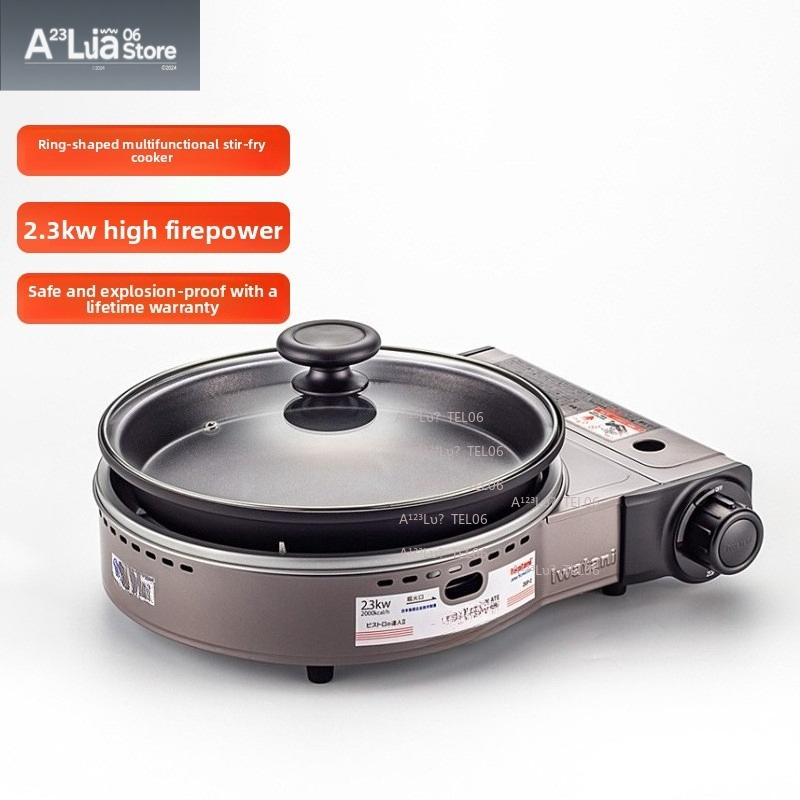 Fogão a Gás Portátil à Prova d - Outdoor Camping Burner avaliação e preço