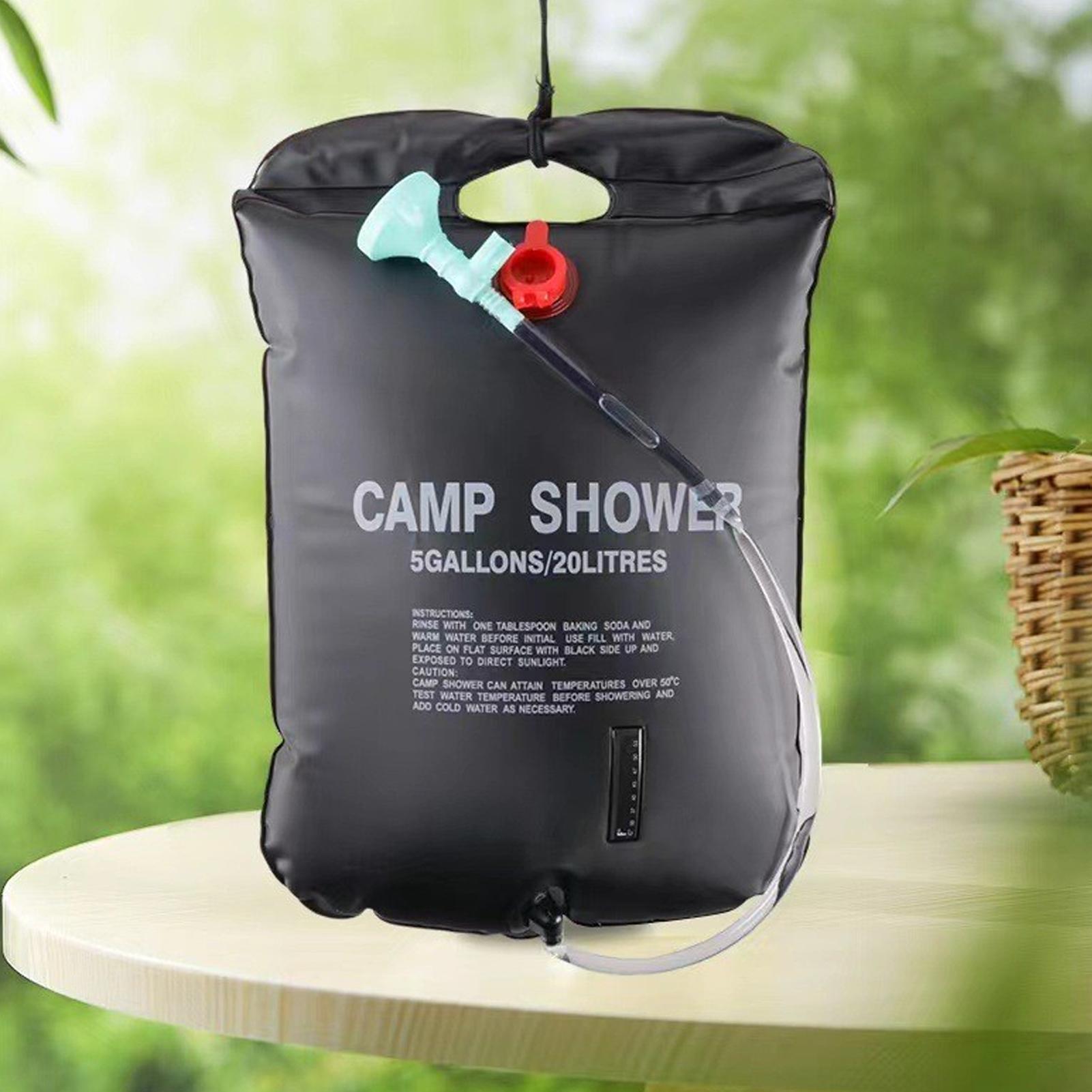 Bolsa de Chuveiro Portátil par - Outdoor Camping Hot Water Shower avaliação e preço