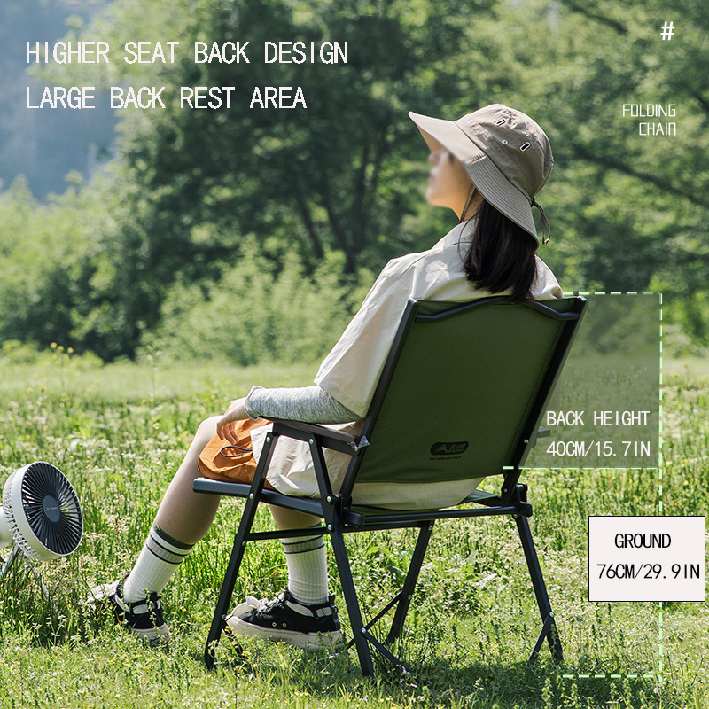 BISINNA Cadeira dobrável para  - Outdoor Camping Loveseat avaliação e preço
