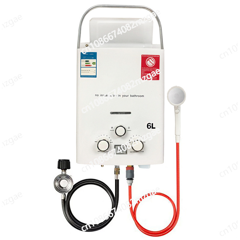 Novo aquecedor de água sem tan - Outdoor Camping Hot Water Shower avaliação e preço