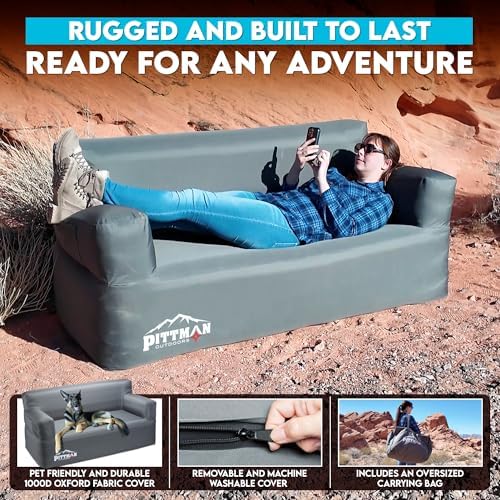 Pittman - Sofá Inflável com Bo - Outdoor Indoor Camping avaliação e preço