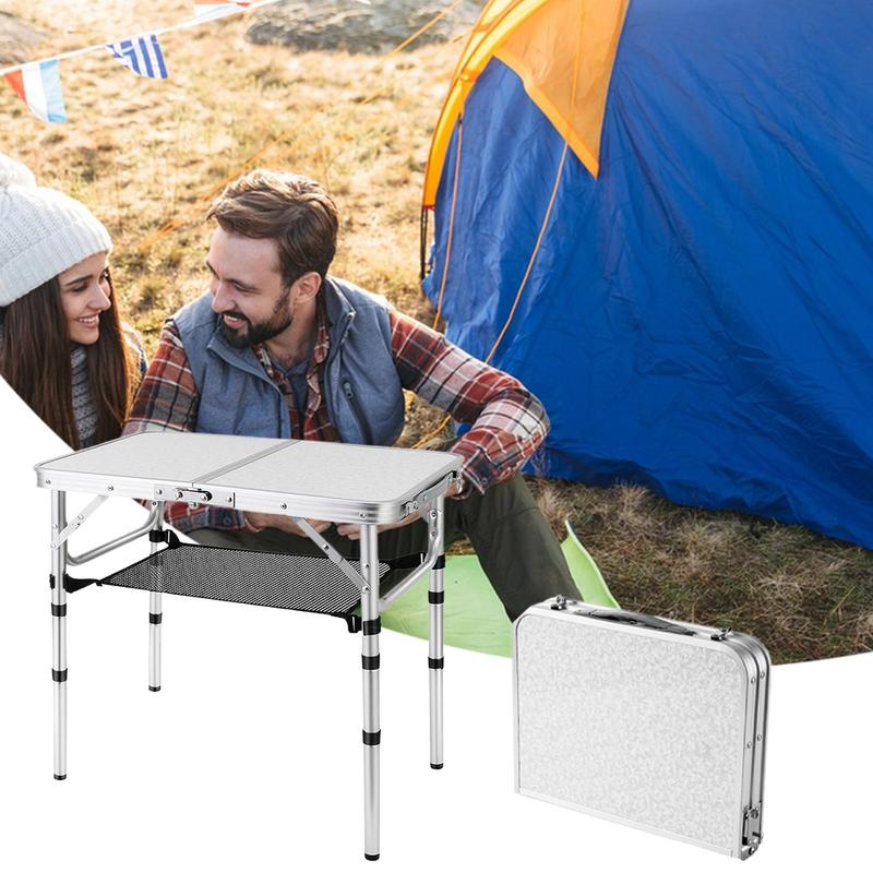 Mesa de acampamento dobrável a - Outdoor Camping Table Foldable avaliação e preço