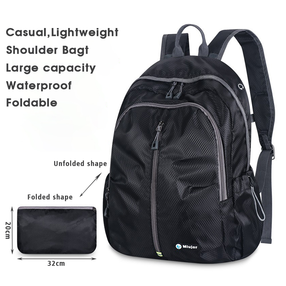 Mochila dobrável à prova d'águ - Zd Outdoor Camping avaliação e preço