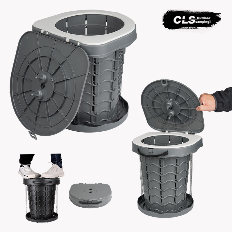 Sanitário Portátil Dobrável pa - Outdoor Camping Toilet avaliação e preço