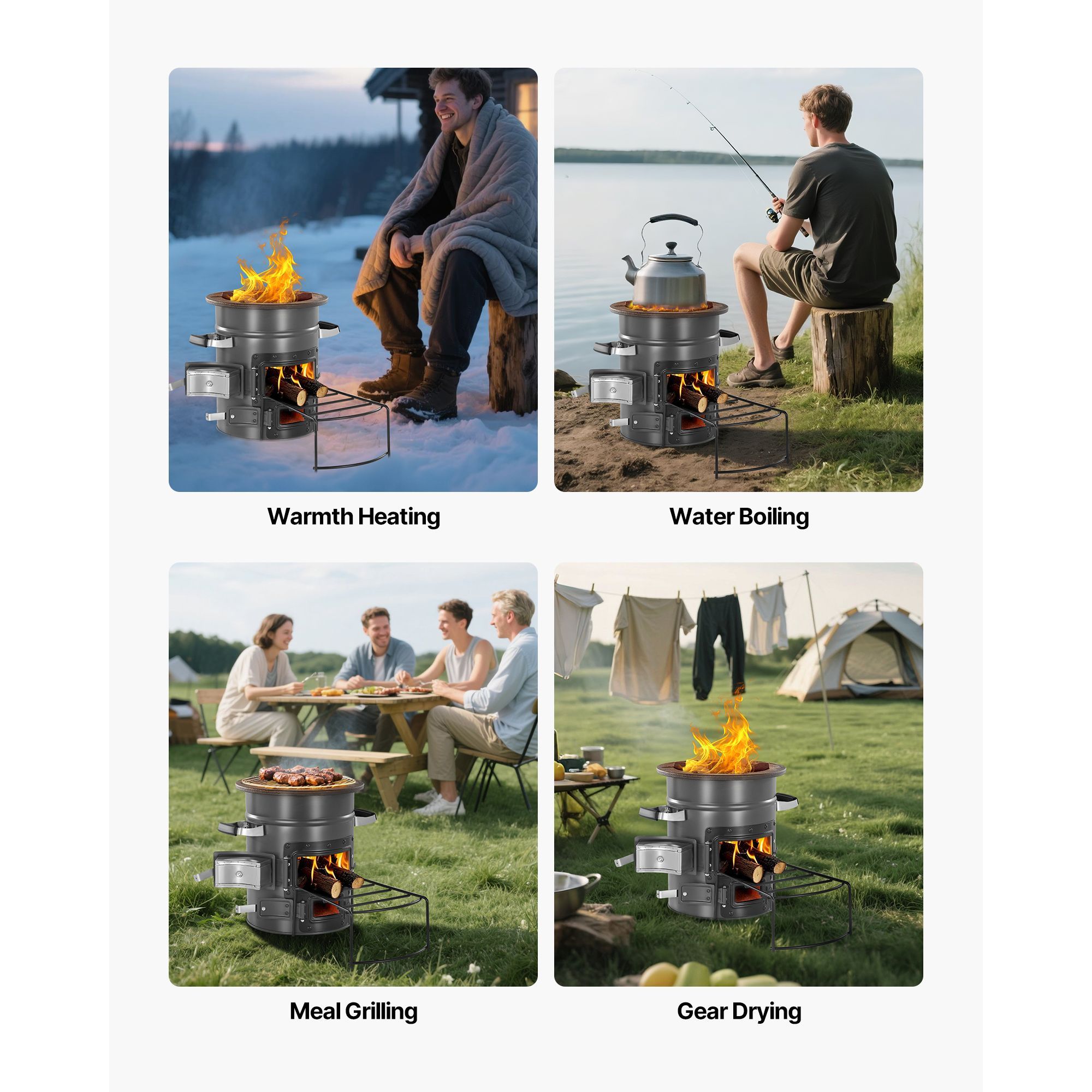 Fogão Rocket para Camping, Fog - Camping Outdoor Or Indoor avaliação e preço