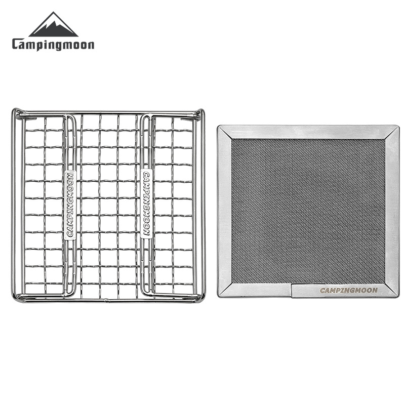 CAMPINGMOON Grelha Dobrável de - Outdoor Camping Burner avaliação e preço