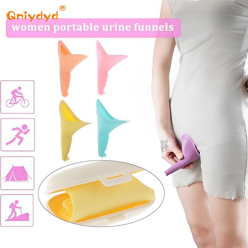 Urinol de silicone portátil pa - Outdoor Camping Toilet avaliação e preço