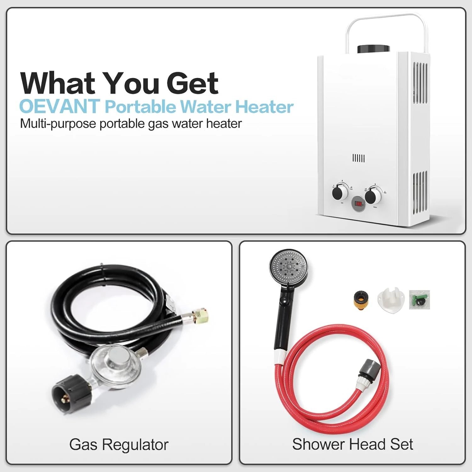 Aquecedor de Água a Gás Propan - Outdoor Camping Hot Water Shower avaliação e preço