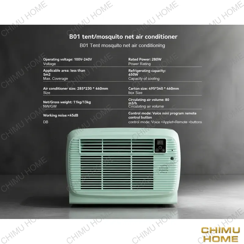 【CHIMU HOME】 Ar Condicionado P - Outdoor Camping Car Tent avaliação e preço