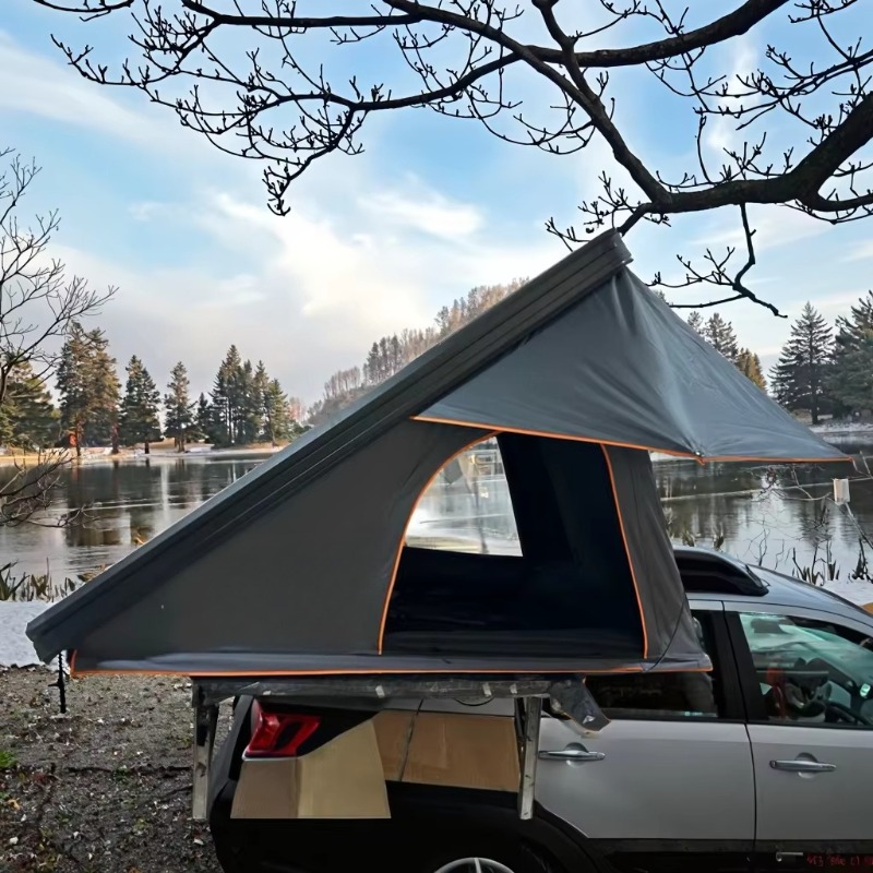 Barraca de telhado de alumínio - Outdoor Camping Car Tent avaliação e preço