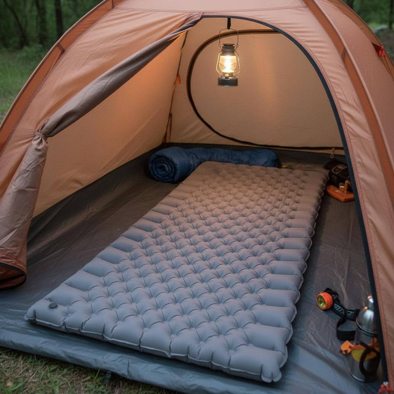 Colchão Inflável para Camping  - Outdoor Camping Mattress avaliação e preço