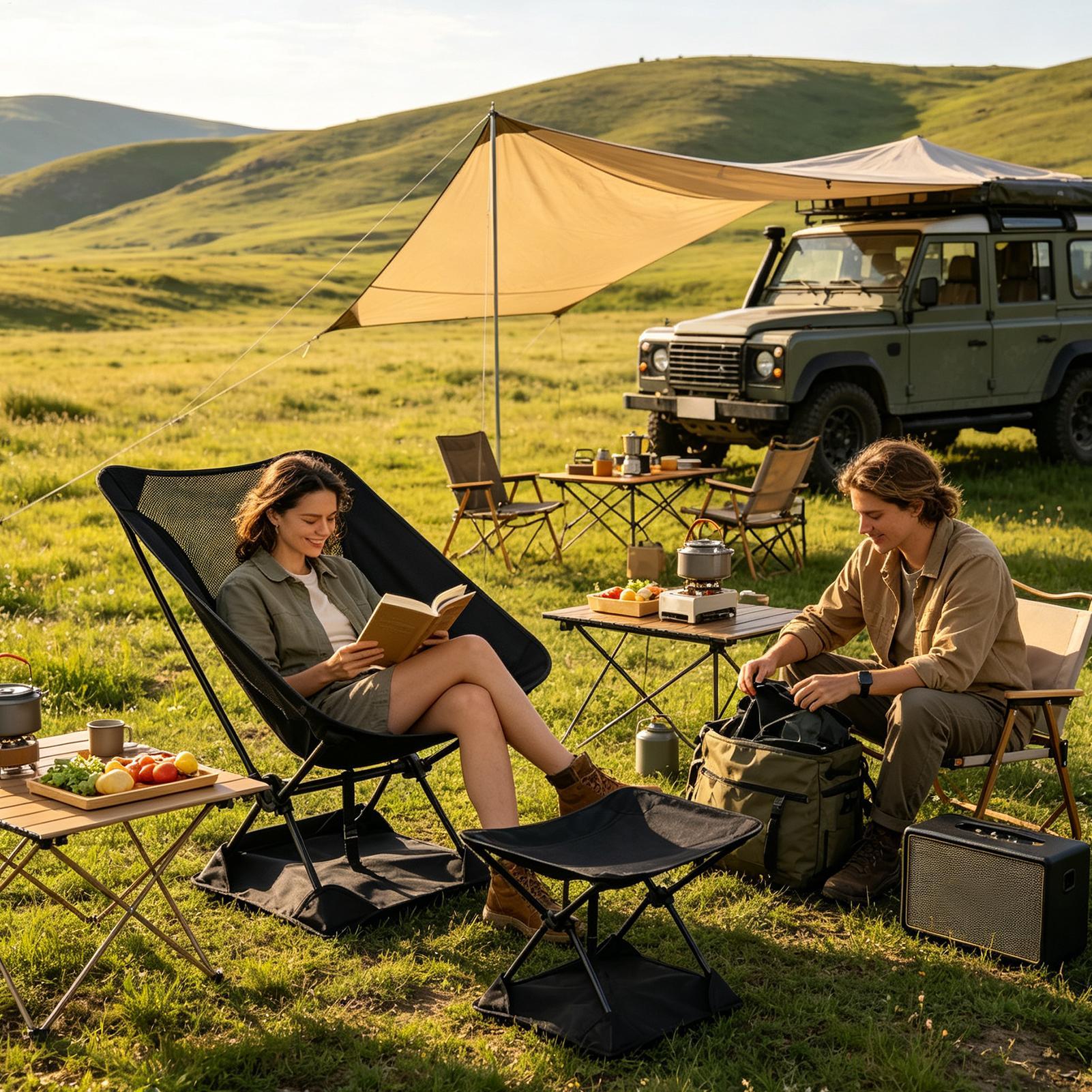 Tapete Protetor para Cadeiras  - Outdoor Camping Rug avaliação e preço