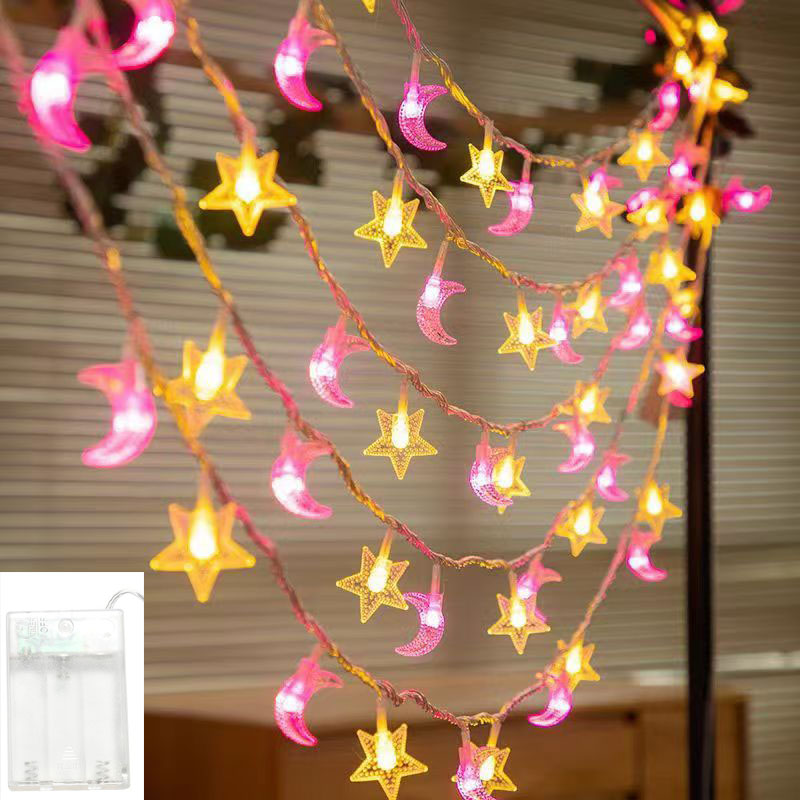 1.5m/3m led estrela lua luz co - Outdoor Camping Lights String avaliação e preço