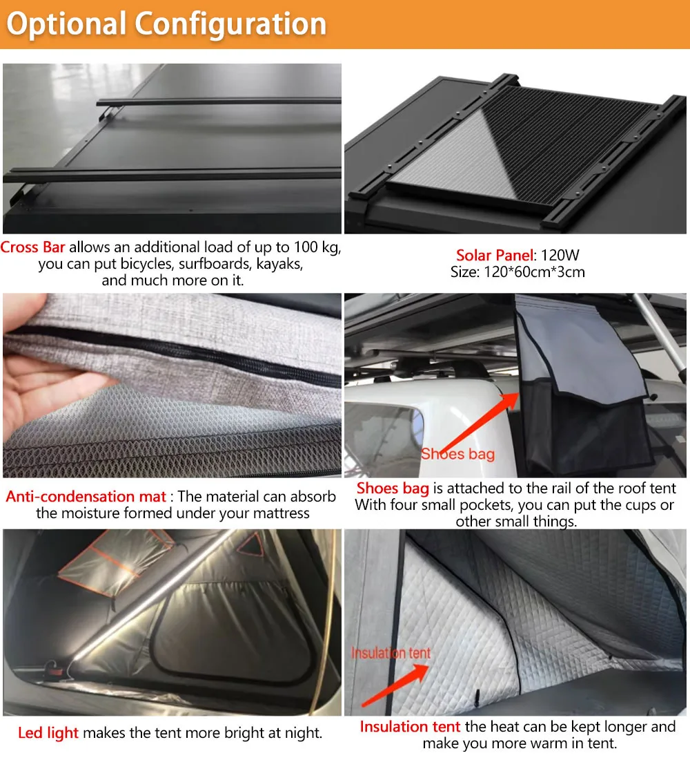 Tenda de Teto para Carro de Ca - Outdoor Camping Car Tent avaliação e preço