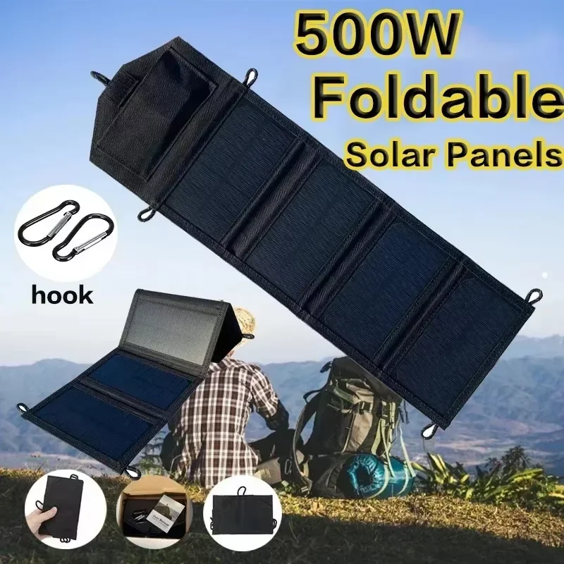 Painel Solar Dobrável de 500W  - Zd Outdoor Camping avaliação e preço