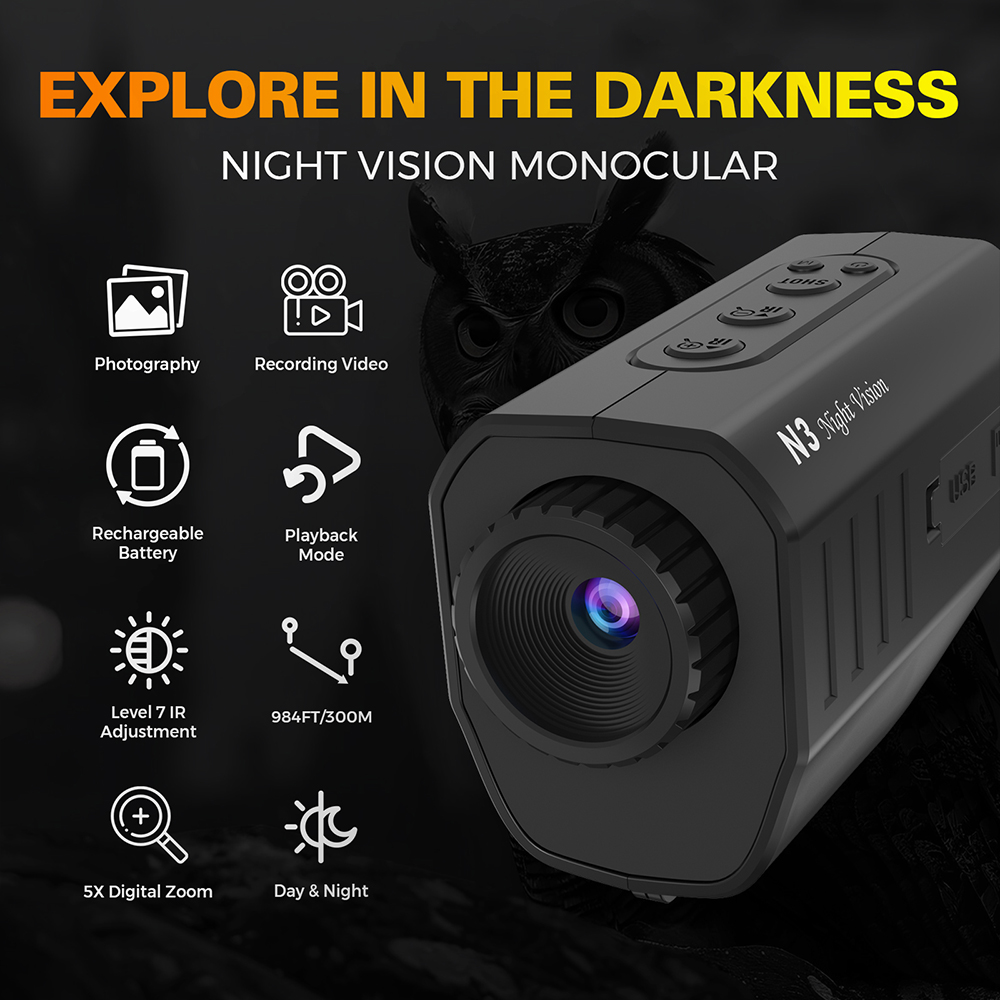 Dispositivo de Visão Noturna G - Outdoor Camping Youtube avaliação e preço