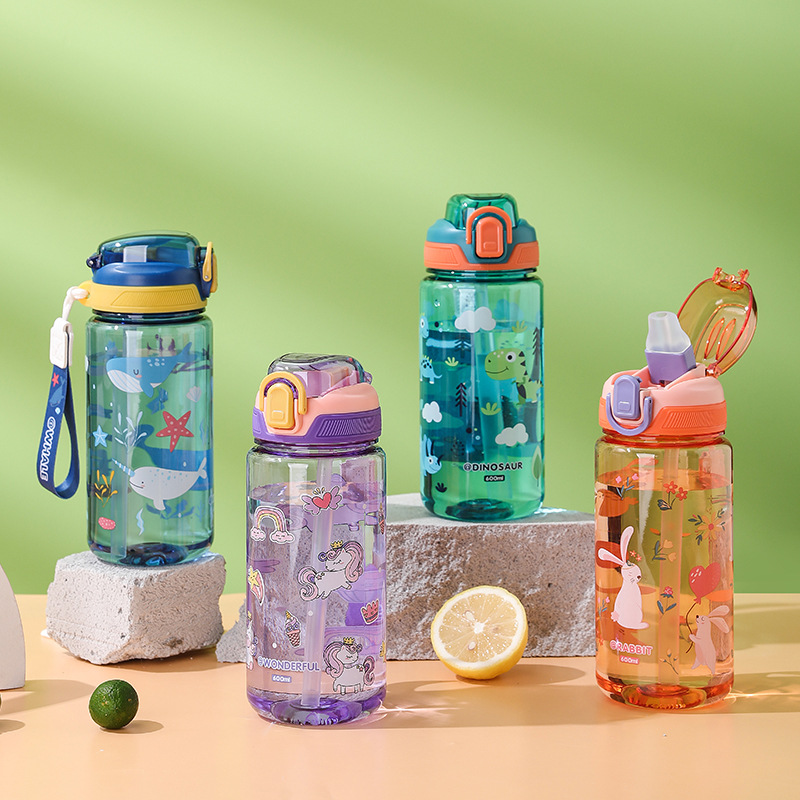 600ml dos desenhos animados an - Outdoor Camping Water Jug avaliação e preço