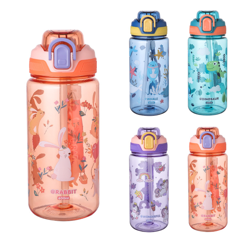 600ml dos desenhos animados an - Outdoor Camping Water Jug avaliação e preço