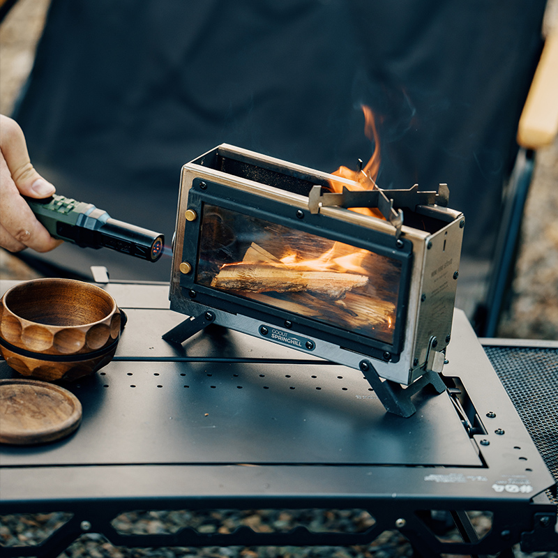 Fogão a Lenha Portátil Goout S - Outdoor Camping Burner avaliação e preço