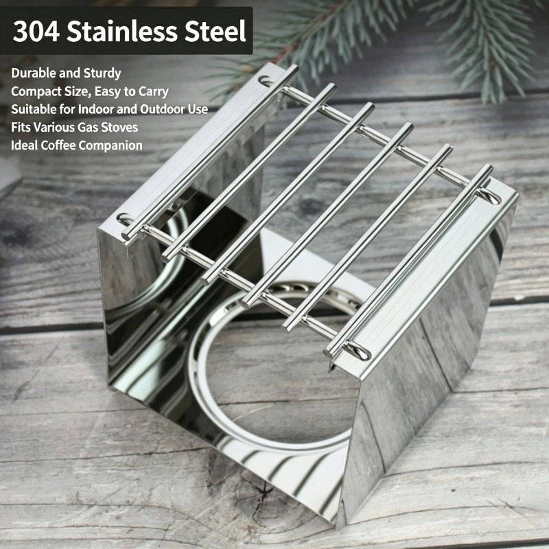 Suporte Quadrado de Aço Inoxid - Outdoor Camping Burner avaliação e preço
