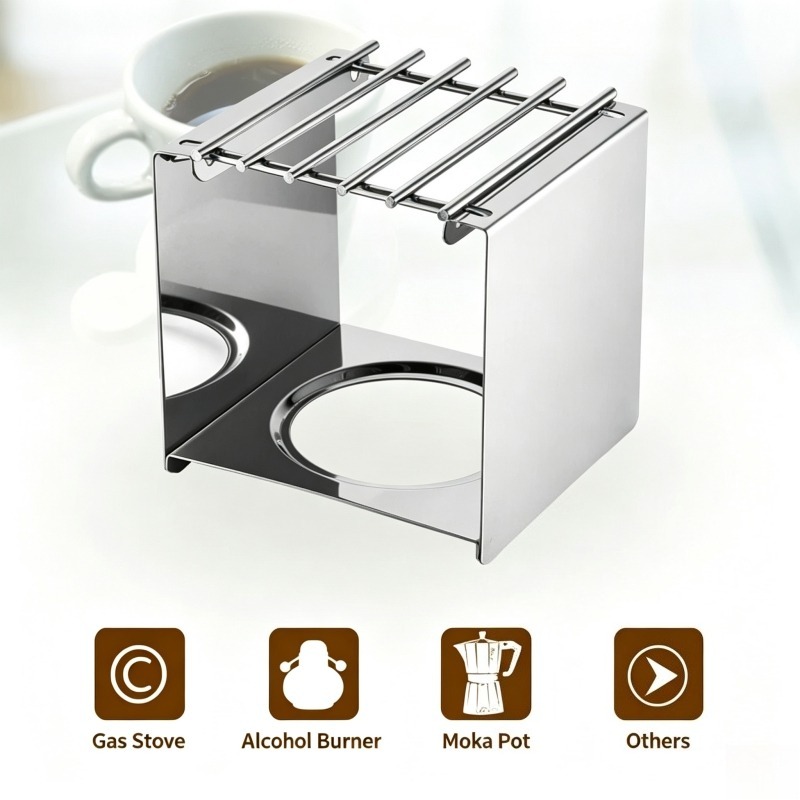 Suporte Quadrado de Aço Inoxid - Outdoor Camping Burner avaliação e preço