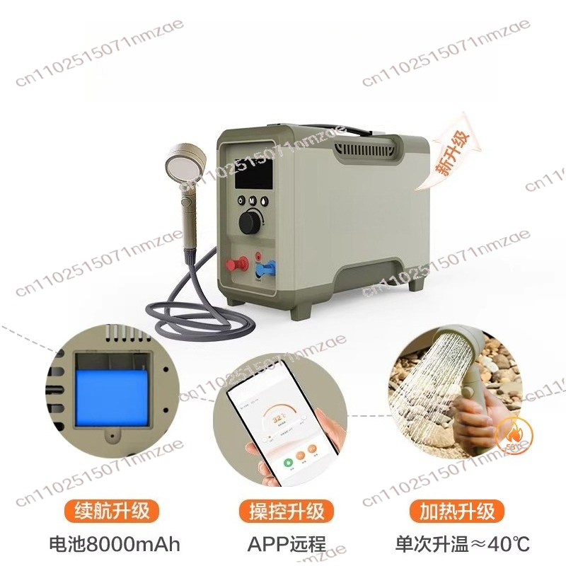 Aquecedor de água termostático - Outdoor Camping Hot Water Shower avaliação e preço