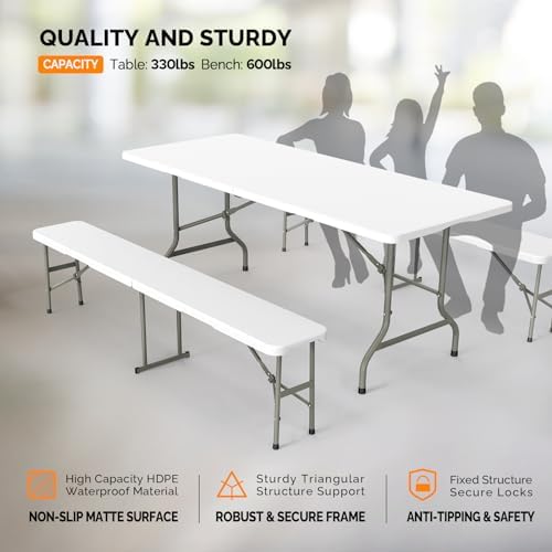 Conjunto de Mesa de Piquenique - Camping Outdoor Or Indoor avaliação e preço