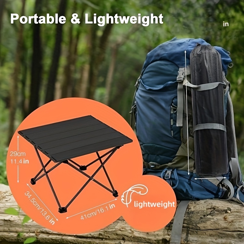 Mesa Lateral Portátil e Dobráv - Outdoor Camping Table Foldable avaliação e preço