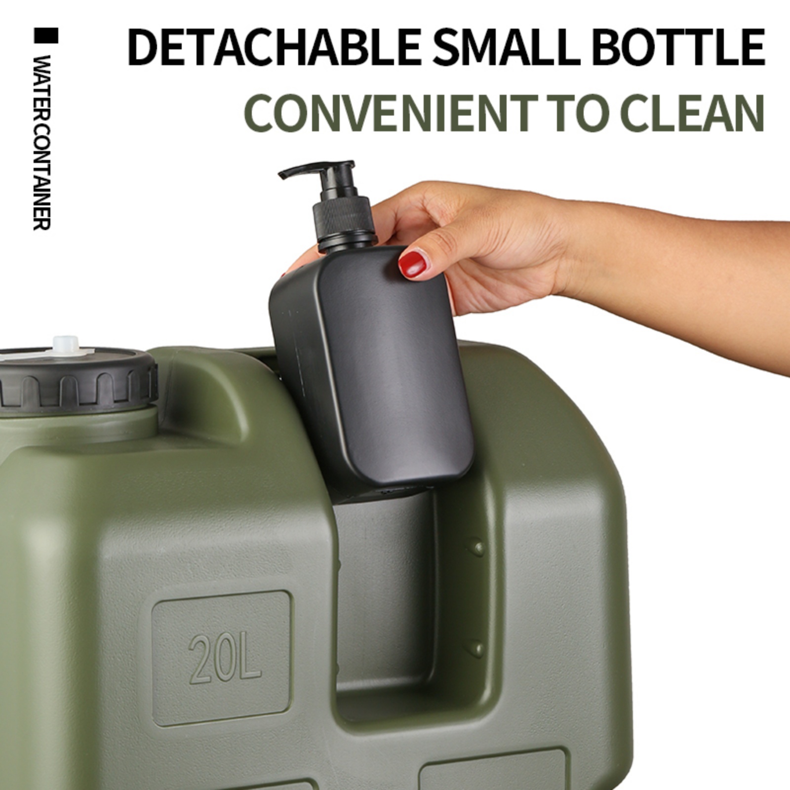 Jarra de água portátil para ca - Outdoor Camping Water Jug avaliação e preço