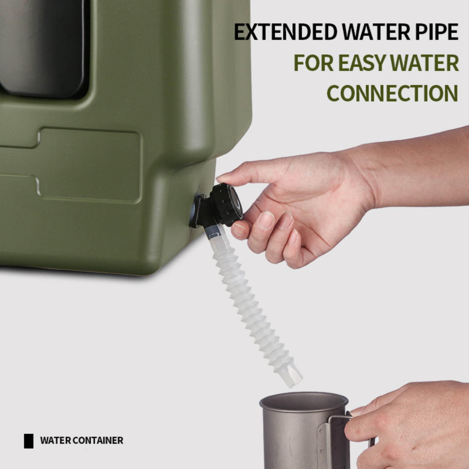 Jarra de água portátil para ca - Outdoor Camping Water Jug avaliação e preço