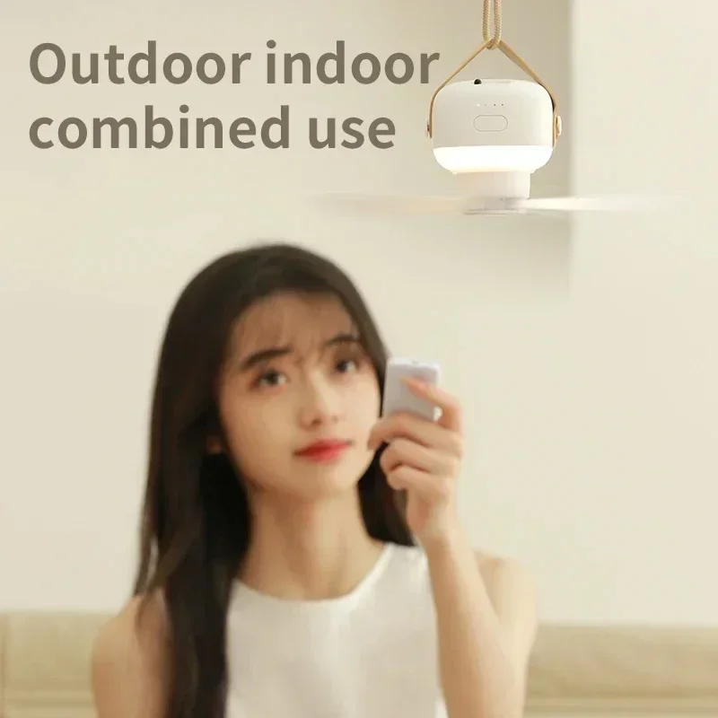 Ventilador de Teto Mini Portát - Outdoor Camping Light Ideas avaliação e preço