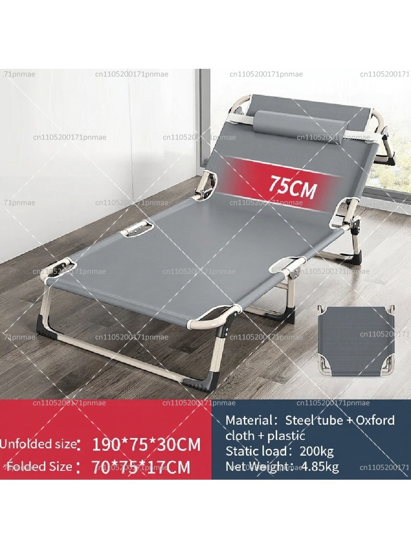 Cama Dobrável de Metal Moderna - Outdoor Camping Mattress avaliação e preço
